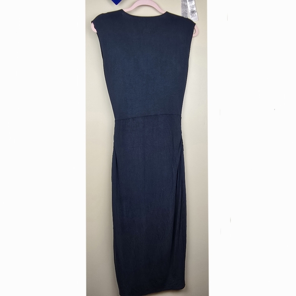 Rag & Bone Christy Wrap-Effect Modal Blend Jersey Midi Dress size M - Picture 8 of 8